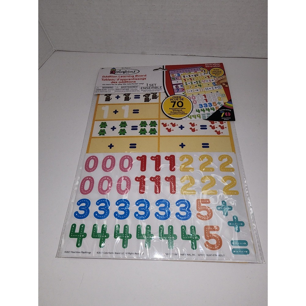 Colorforms‎ Addition Learning Board Set